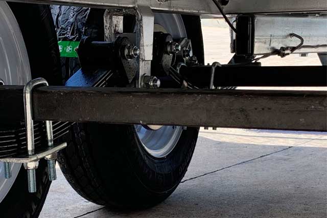 Flat Top Trailer Axle