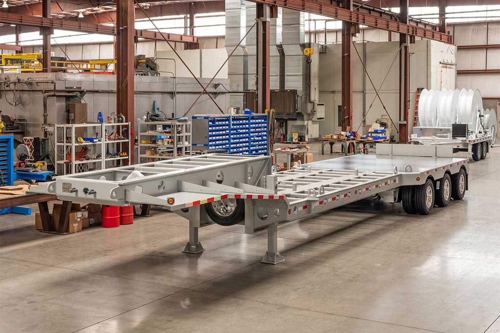 Tipper Trailer Chassis Frame Fabrication