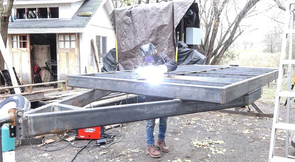 Tipper Trailer Chassis and Frame Welding